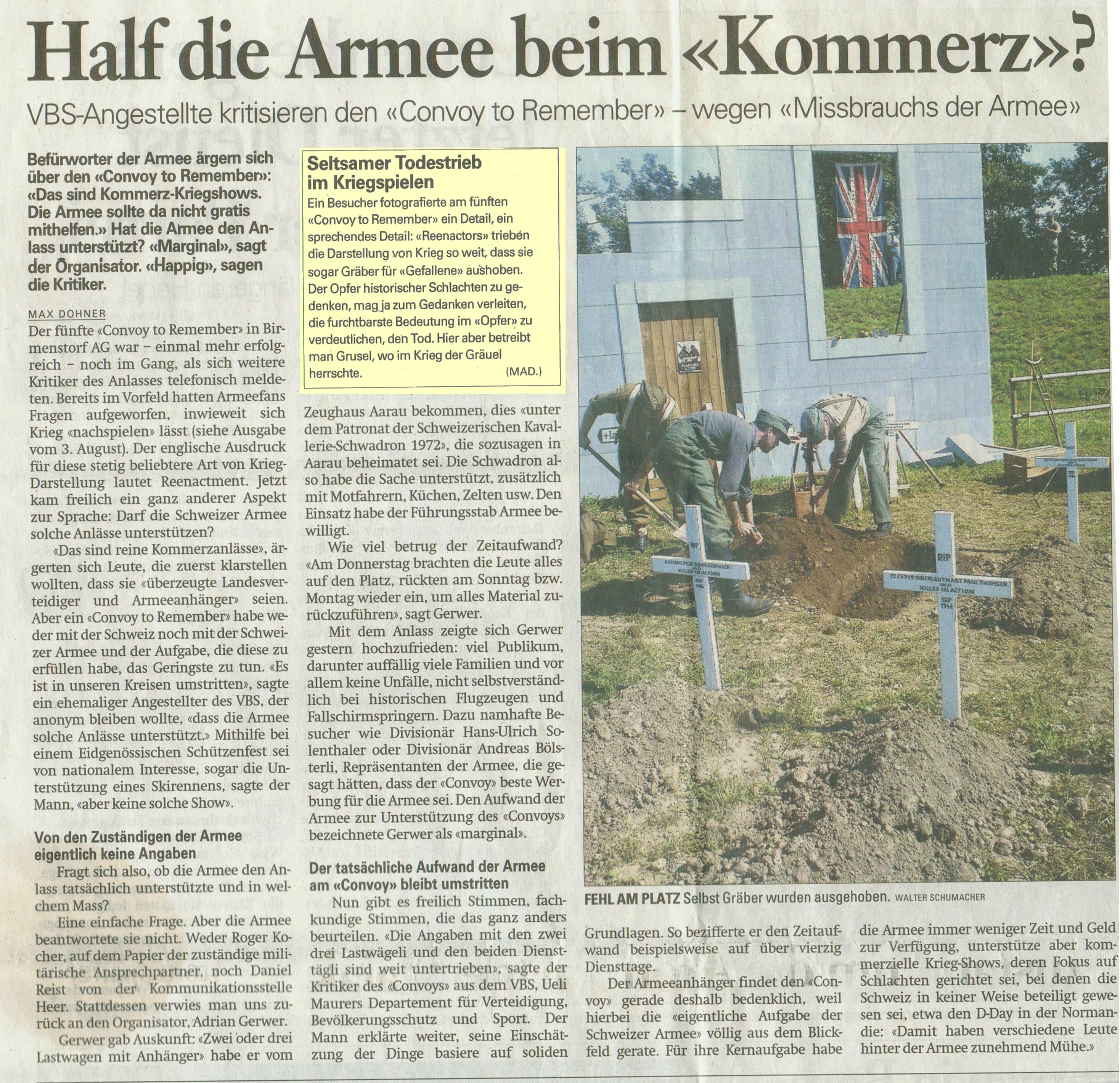 Mittellandzeitung 10.8.2010